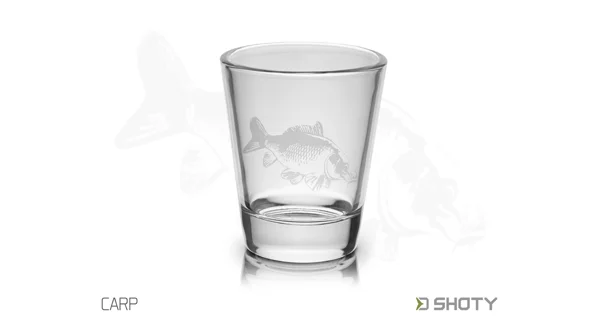 DELPHIN - Set sklenených pohárov SHOTY 6v1 55 ml 6 ks
