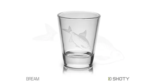 DELPHIN - Set sklenených pohárov SHOTY 6v1 55 ml 6 ks