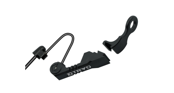 DELPHIN - Signalizátor s ramienkom Tryo Červený