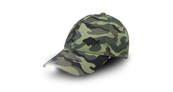 DELPHIN - Šiltovka LED OutLINE Camo