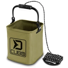 DELPHIN - Skladacie vedro CUBO 5 l + Povraz 5 m
