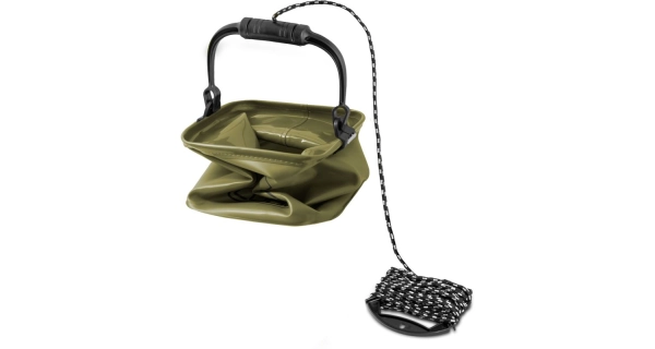 DELPHIN - Skladacie vedro CUBO 5 l + Povraz 5 m