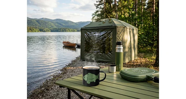 DELPHIN - Smaltovaný hrnček CARPO 350 ml