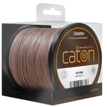 DELPHIN - Splietaná šnúra Caton Hnedá 0,63 mm 68,2 kg 250 m
