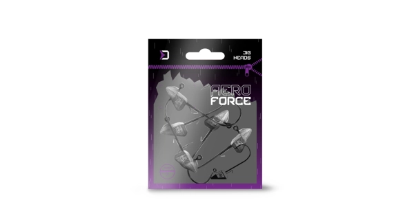 DELPHIN - Standup jig s držiakom AeroFORCE veľ. 1/0 5 g 5 ks