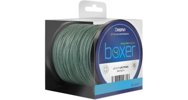 DELPHIN - Sumcová šnúra Boxer Zelená 1 mm 78,2 kg 150 m