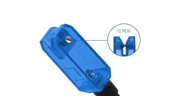 DELPHIN - Svietiaci indikátor LightBLOCK Transparentný