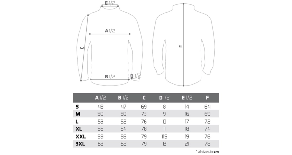 DELPHIN - Termobielizeň vrch Tundra Aktiv veľ. 2XL