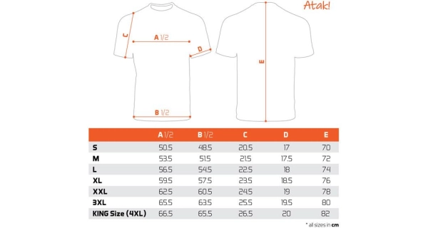 DELPHIN - Tričko ATAK! veľ. 3XL