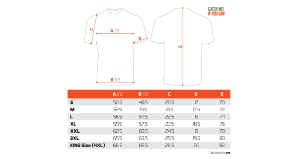 DELPHIN - Tričko CATCH ME! šťuka veľ. 3XL