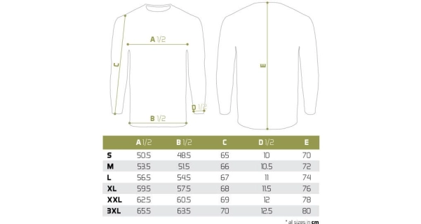 DELPHIN - Tričko s dlhým rukávom Rawer Carpath veľ. S