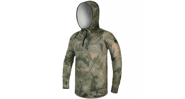 DELPHIN - Tričko s kapucňou UV ARMOR 50+ Banx veľ. S