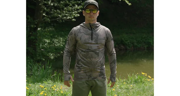 DELPHIN - Tričko s kapucňou UV ARMOR 50+ Banx veľ. XL