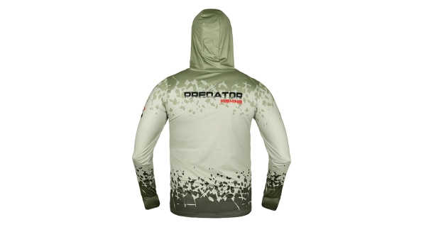 DELPHIN - Tričko s kapucňou UV Armor 50+ Predator veľ. 2XL