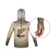 DELPHIN - Tričko s kapucňou UV ARMOR 50+ Trout veľ. S