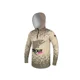 DELPHIN - Tričko s kapucňou UV ARMOR 50+ Trout veľ. XL