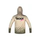 DELPHIN - Tričko s kapucňou UV ARMOR 50+ Trout veľ. XL