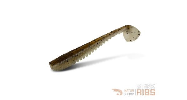 DELPHIN - Umelá nástraha B! StinxRibs 20 ks 5 cm Shrimp Natur
