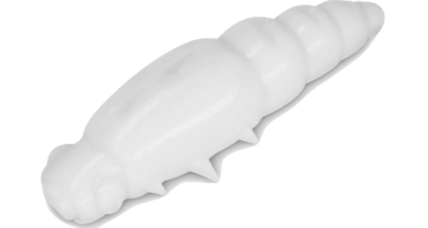 DELPHIN - Umelá nástraha Bugo Cheese White 4 cm 15 ks