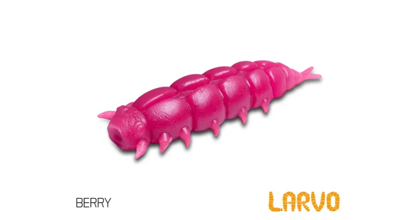 DELPHIN - Umelá nástraha LARVO Cheese 3 cm 15 ks Berry