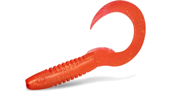 DELPHIN - Umelá nástraha TwistaX Eeltail UVs Berry 15 cm 5 ks