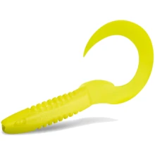 DELPHIN - Umelá nástraha TwistaX Eeltail UVs Yella 15 cm 5 ks