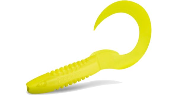 DELPHIN - Umelá nástraha TwistaX Eeltail UVs Yella 6 cm 5 ks