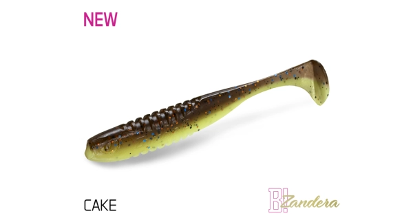 DELPHIN - Umelá nástraha Zandera UV Cake 15 cm 5 ks