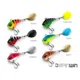 DELPHIN - Vibračná nástraha SpinWIN 12 g Perchy