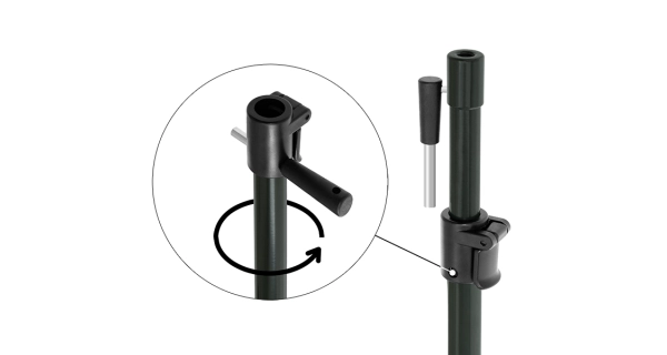 DELPHIN - Vidlička Classa Stick 80-130 cm