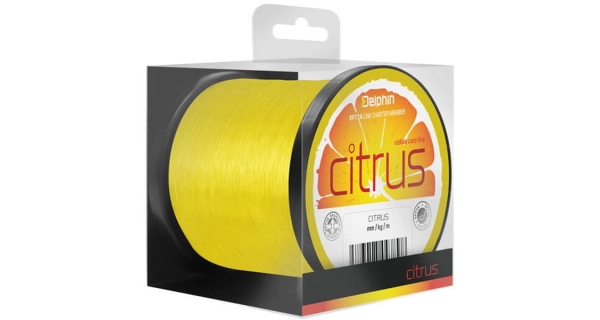 DELPHIN - Vlasec Citrus Žltý 0,25 mm 5 kg 1200 m