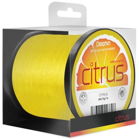 DELPHIN - Vlasec Citrus žltý 0,25 mm 5 kg 1200 m