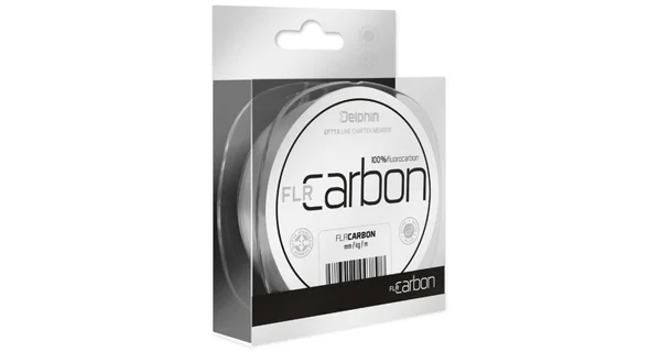 DELPHIN - Vlasec Flr Carbon 100 % 50 m 0,185 mm
