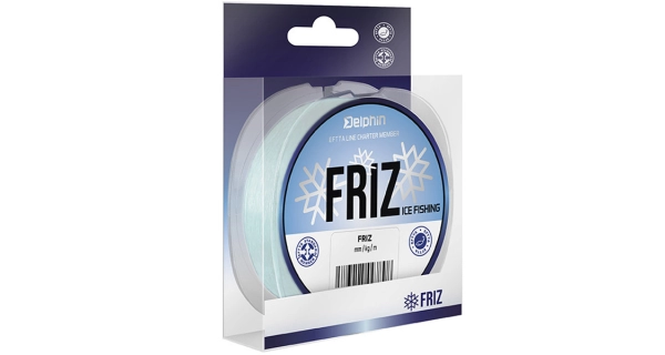 DELPHIN - Vlasec FRIZ Ľadová biela 0,16 mm 2,4 kg 150 m