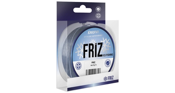 DELPHIN - Vlasec FRIZ sivý 0,18 mm 3 kg 150 m