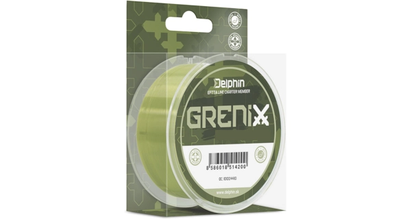 DELPHIN - Vlasec Grenix Zelená 0,181 mm 2,4 kg 250 m