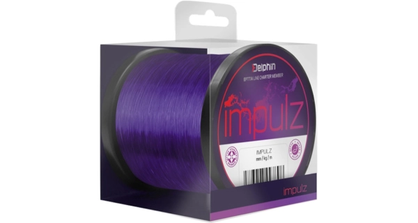 DELPHIN - Vlasec Impulz Fialový 0,30 mm 7,7 kg 1200 m