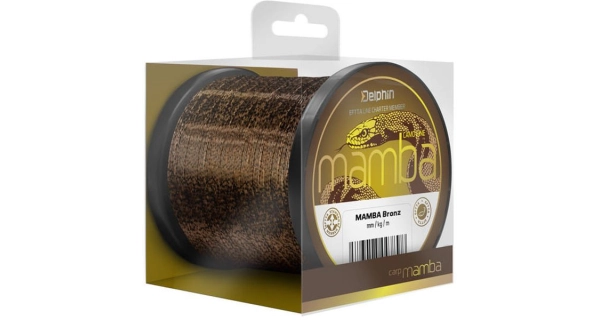 DELPHIN - Vlasec MAMBA Carp Bronz 0,32 mm 7,4 kg 600 m