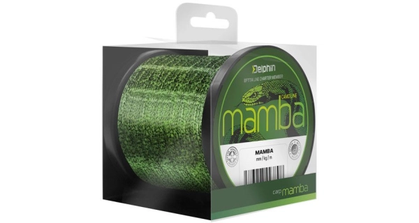 DELPHIN - Vlasec Mamba Carp Camo 0,30 mm 15,5 lb 300 m