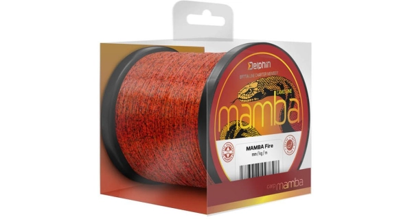 DELPHIN - Vlasec MAMBA Carp Fire 0,34 mm 8,1 kg 300 m