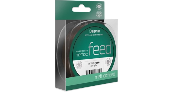 DELPHIN - Vlasec Method Feed Hnedý 0,28 mm 200 m