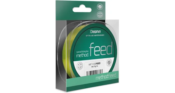 DELPHIN - Vlasec Method Feed Žltý 0,14 mm 150 m