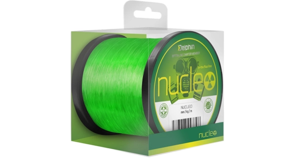 DELPHIN - Vlasec Nucleo Zelený 0,28 mm 6,4 kg 600 m