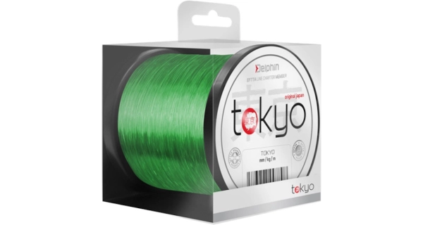 DELPHIN - Vlasec Tokyo Fluo Zelený 0,261 mm 5,4 kg 300 m