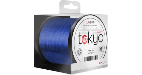 DELPHIN - Vlasec Tokyo Modrý 0,33 mm 8,2 kg 1100 m