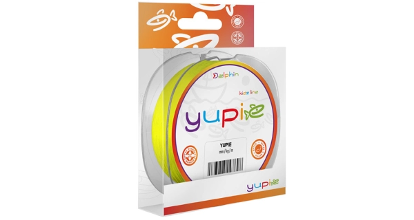 DELPHIN - Vlasec Yupie 0,22 mm 4,2 kg 300 m Fluo žltá
