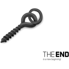 DELPHIN - Vrtáčik na nástrahy s krúžkom The End Pop Screw 15 ks veľ. M
