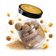 DELPHIN - Vyvážené boilies BreaX NutCAKE tigrí orech Scopex Kukurica 20 mm 100 g