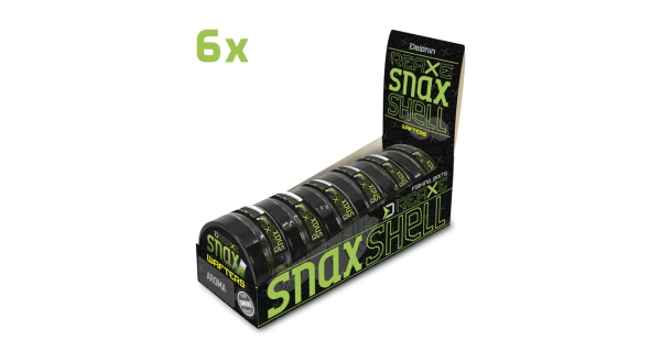 DELPHIN - Wafters rozpustná nástraha D Snax Shell Cesnak Butyric 14 mm 30 g