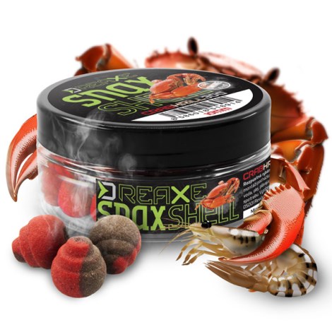DELPHIN - Wafters rozpustná nástraha D Snax Shell Krab krill 10 mm 30 g